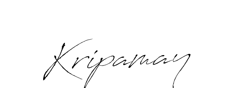 How to make Kripamay signature? Antro_Vectra is a professional autograph style. Create handwritten signature for Kripamay name. Kripamay signature style 6 images and pictures png