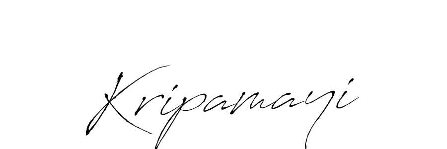 How to make Kripamayi signature? Antro_Vectra is a professional autograph style. Create handwritten signature for Kripamayi name. Kripamayi signature style 6 images and pictures png