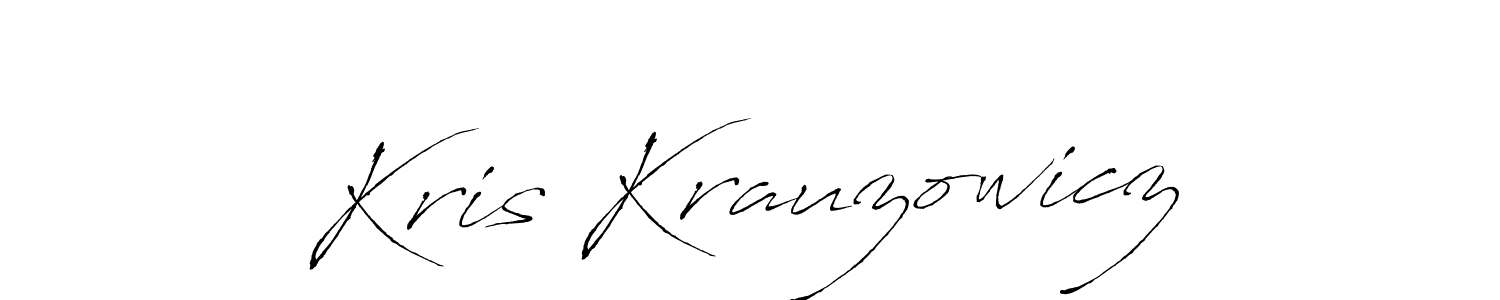 Also You can easily find your signature by using the search form. We will create Kris Krauzowicz name handwritten signature images for you free of cost using Antro_Vectra sign style. Kris Krauzowicz signature style 6 images and pictures png