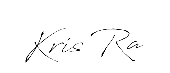 You should practise on your own different ways (Antro_Vectra) to write your name (Kris Ra) in signature. don't let someone else do it for you. Kris Ra signature style 6 images and pictures png