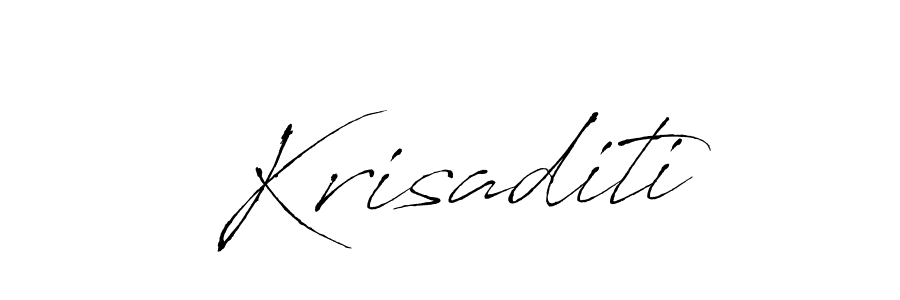 Also we have Krisaditi name is the best signature style. Create professional handwritten signature collection using Antro_Vectra autograph style. Krisaditi signature style 6 images and pictures png