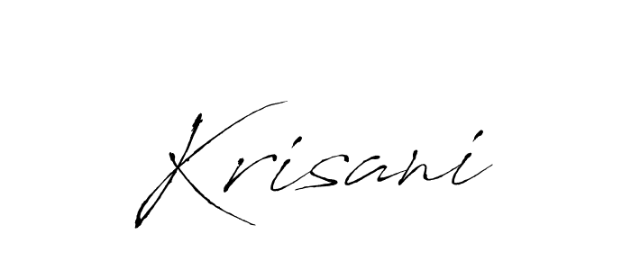 See photos of Krisani official signature by Spectra . Check more albums & portfolios. Read reviews & check more about Antro_Vectra font. Krisani signature style 6 images and pictures png