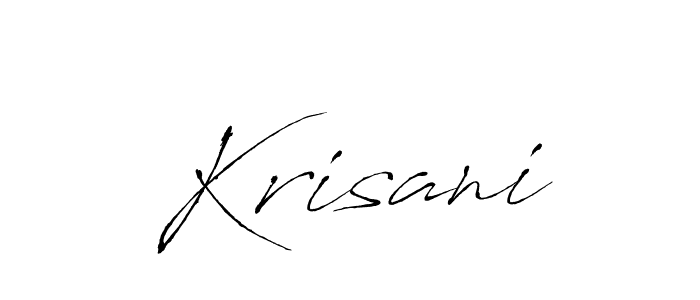 This is the best signature style for the Krisani name. Also you like these signature font (Antro_Vectra). Mix name signature. Krisani signature style 6 images and pictures png
