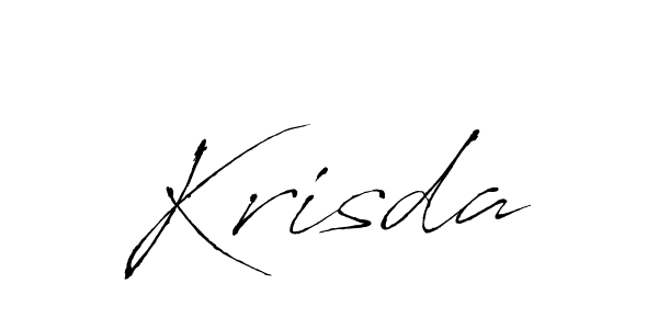 Antro_Vectra is a professional signature style that is perfect for those who want to add a touch of class to their signature. It is also a great choice for those who want to make their signature more unique. Get Krisda name to fancy signature for free. Krisda signature style 6 images and pictures png