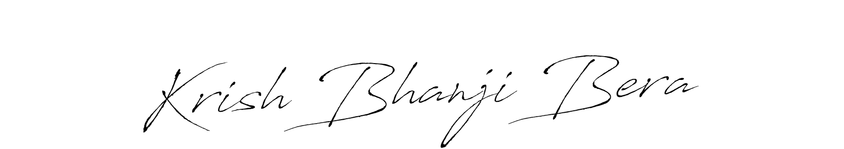 Make a beautiful signature design for name Krish Bhanji Bera. Use this online signature maker to create a handwritten signature for free. Krish Bhanji Bera signature style 6 images and pictures png