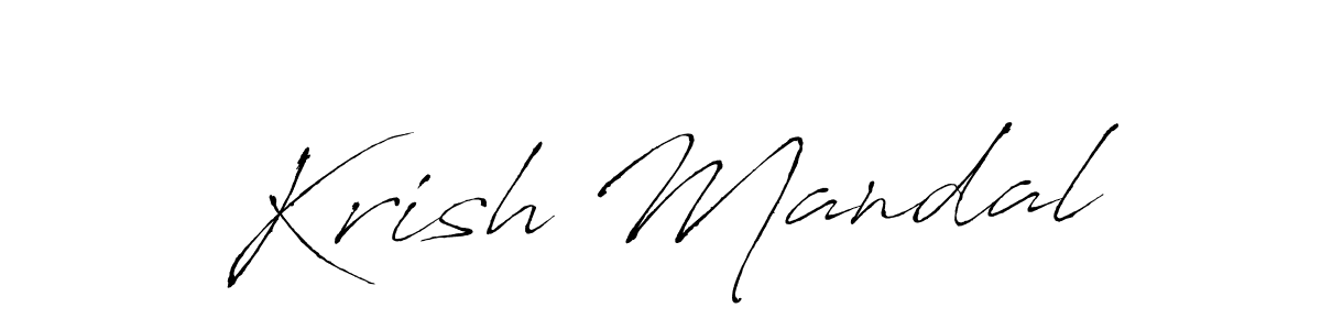 Best and Professional Signature Style for Krish Mandal. Antro_Vectra Best Signature Style Collection. Krish Mandal signature style 6 images and pictures png