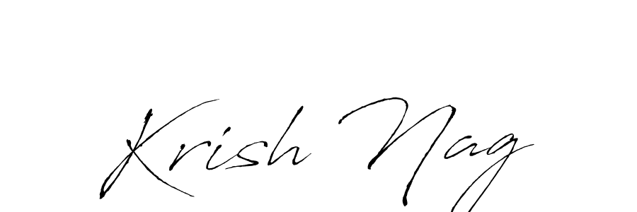 Here are the top 10 professional signature styles for the name Krish Nag. These are the best autograph styles you can use for your name. Krish Nag signature style 6 images and pictures png