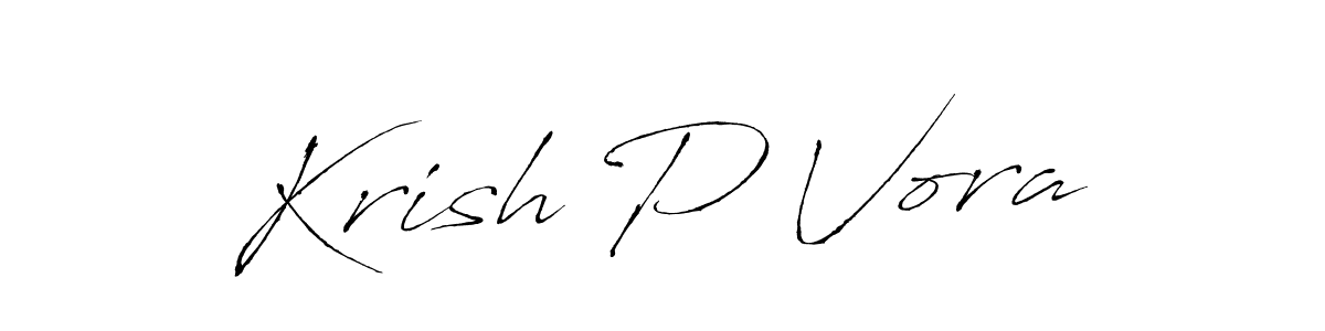 How to Draw Krish P Vora signature style? Antro_Vectra is a latest design signature styles for name Krish P Vora. Krish P Vora signature style 6 images and pictures png