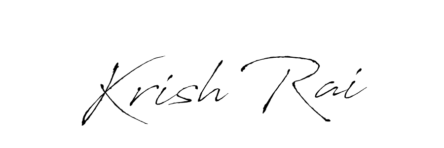 You should practise on your own different ways (Antro_Vectra) to write your name (Krish Rai) in signature. don't let someone else do it for you. Krish Rai signature style 6 images and pictures png