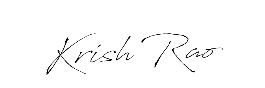 if you are searching for the best signature style for your name Krish Rao. so please give up your signature search. here we have designed multiple signature styles  using Antro_Vectra. Krish Rao signature style 6 images and pictures png