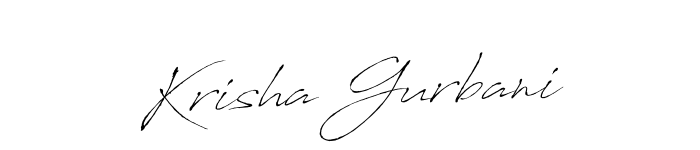 You should practise on your own different ways (Antro_Vectra) to write your name (Krisha Gurbani) in signature. don't let someone else do it for you. Krisha Gurbani signature style 6 images and pictures png