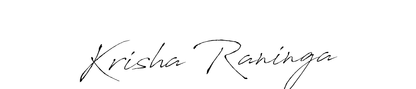 Use a signature maker to create a handwritten signature online. With this signature software, you can design (Antro_Vectra) your own signature for name Krisha Raninga. Krisha Raninga signature style 6 images and pictures png