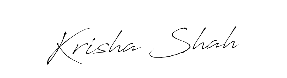 The best way (Antro_Vectra) to make a short signature is to pick only two or three words in your name. The name Krisha Shah include a total of six letters. For converting this name. Krisha Shah signature style 6 images and pictures png