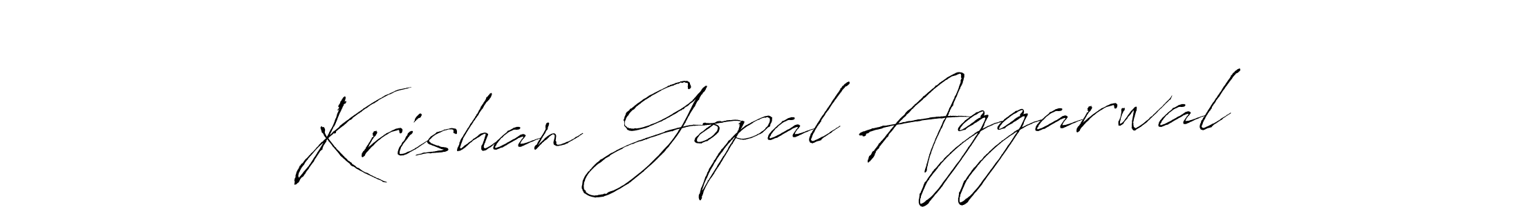 Make a short Krishan Gopal Aggarwal signature style. Manage your documents anywhere anytime using Antro_Vectra. Create and add eSignatures, submit forms, share and send files easily. Krishan Gopal Aggarwal signature style 6 images and pictures png