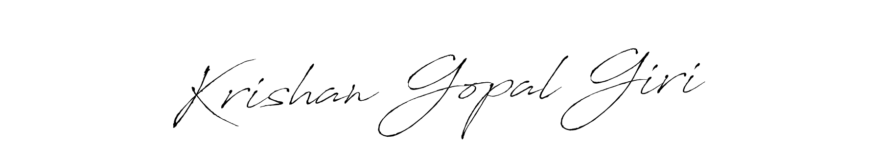 Use a signature maker to create a handwritten signature online. With this signature software, you can design (Antro_Vectra) your own signature for name Krishan Gopal Giri. Krishan Gopal Giri signature style 6 images and pictures png