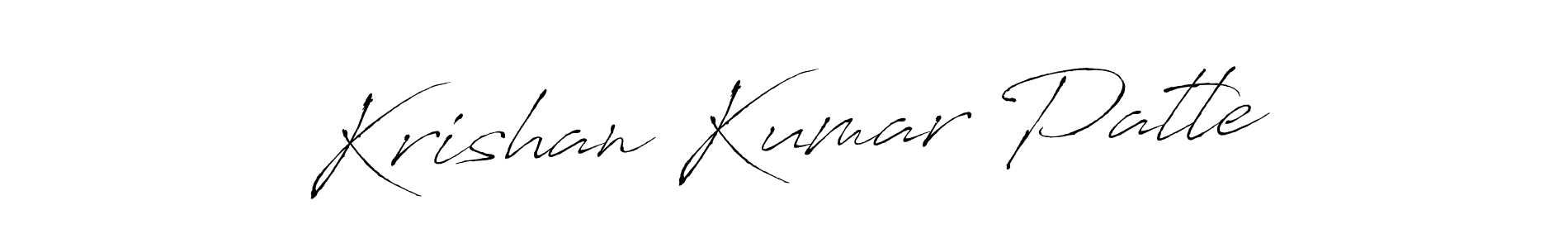 How to make Krishan Kumar Patle signature? Antro_Vectra is a professional autograph style. Create handwritten signature for Krishan Kumar Patle name. Krishan Kumar Patle signature style 6 images and pictures png