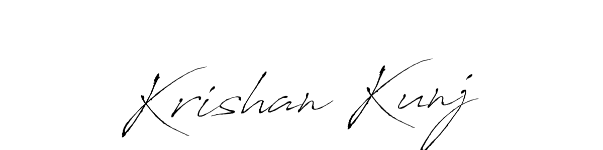 if you are searching for the best signature style for your name Krishan Kunj. so please give up your signature search. here we have designed multiple signature styles  using Antro_Vectra. Krishan Kunj signature style 6 images and pictures png