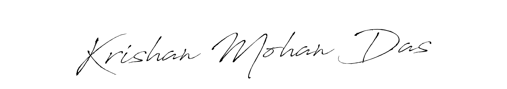 Make a short Krishan Mohan Das signature style. Manage your documents anywhere anytime using Antro_Vectra. Create and add eSignatures, submit forms, share and send files easily. Krishan Mohan Das signature style 6 images and pictures png