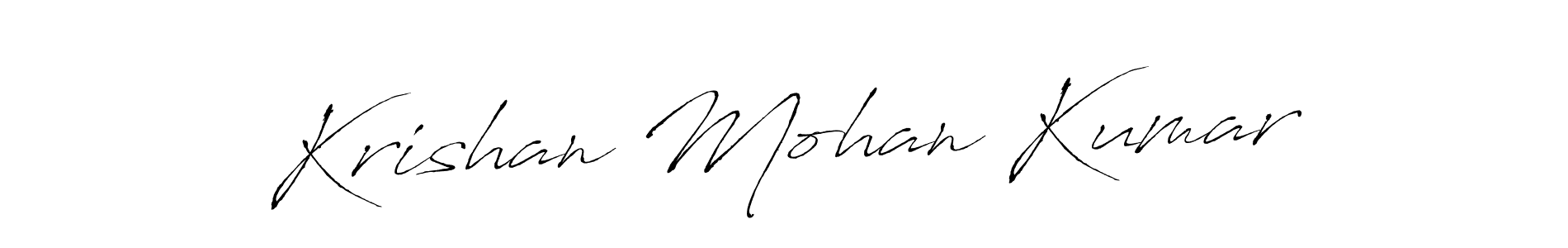 Best and Professional Signature Style for Krishan Mohan Kumar. Antro_Vectra Best Signature Style Collection. Krishan Mohan Kumar signature style 6 images and pictures png