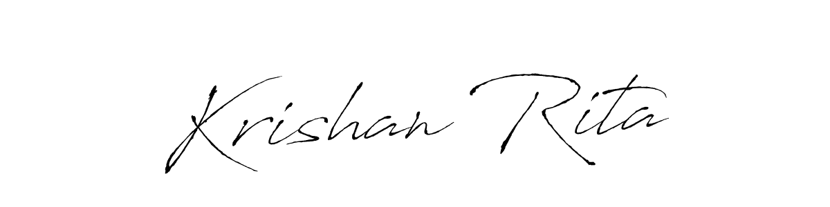 Make a beautiful signature design for name Krishan Rita. Use this online signature maker to create a handwritten signature for free. Krishan Rita signature style 6 images and pictures png