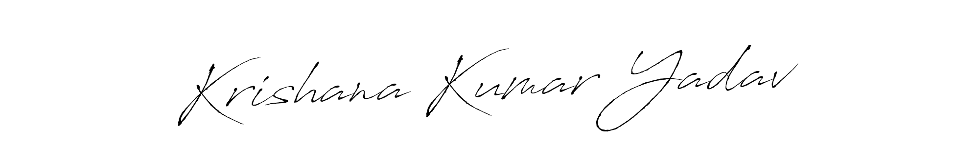 You should practise on your own different ways (Antro_Vectra) to write your name (Krishana Kumar Yadav) in signature. don't let someone else do it for you. Krishana Kumar Yadav signature style 6 images and pictures png