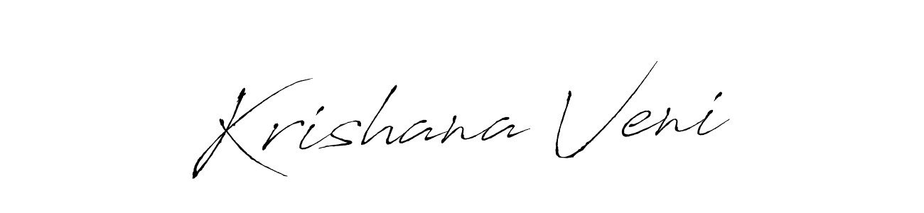 Similarly Antro_Vectra is the best handwritten signature design. Signature creator online .You can use it as an online autograph creator for name Krishana Veni. Krishana Veni signature style 6 images and pictures png