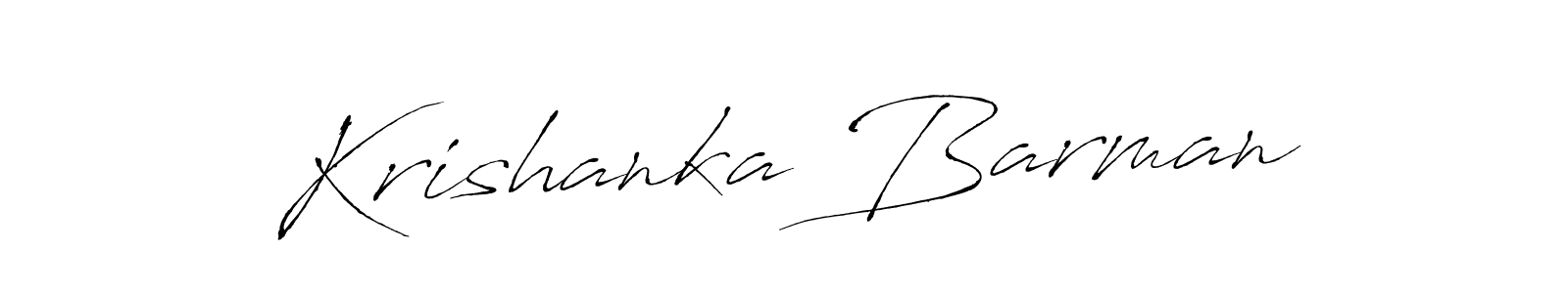 if you are searching for the best signature style for your name Krishanka Barman. so please give up your signature search. here we have designed multiple signature styles  using Antro_Vectra. Krishanka Barman signature style 6 images and pictures png