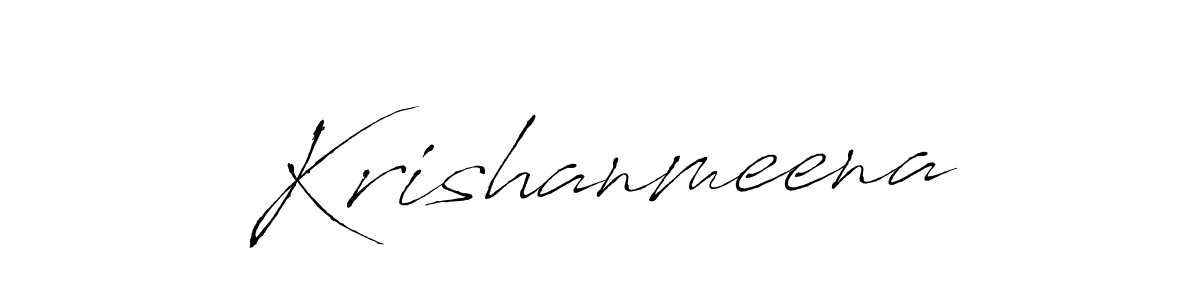 if you are searching for the best signature style for your name Krishanmeena. so please give up your signature search. here we have designed multiple signature styles  using Antro_Vectra. Krishanmeena signature style 6 images and pictures png