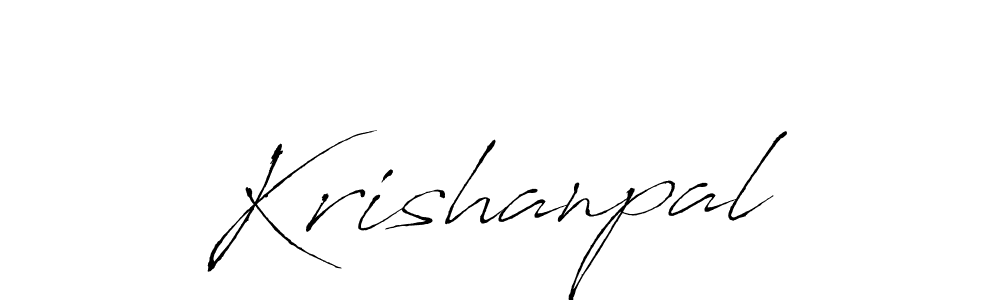 How to make Krishanpal name signature. Use Antro_Vectra style for creating short signs online. This is the latest handwritten sign. Krishanpal signature style 6 images and pictures png