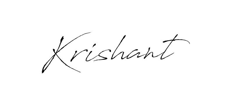 This is the best signature style for the Krishant name. Also you like these signature font (Antro_Vectra). Mix name signature. Krishant signature style 6 images and pictures png