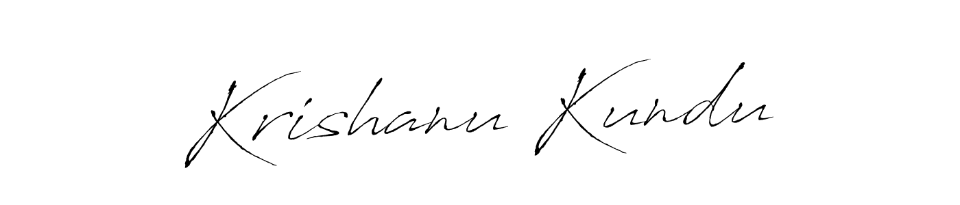 Also we have Krishanu Kundu name is the best signature style. Create professional handwritten signature collection using Antro_Vectra autograph style. Krishanu Kundu signature style 6 images and pictures png