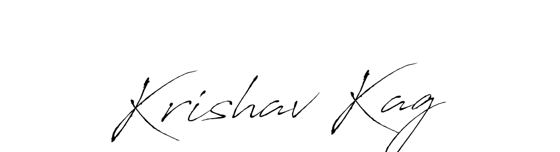 Also we have Krishav Kag name is the best signature style. Create professional handwritten signature collection using Antro_Vectra autograph style. Krishav Kag signature style 6 images and pictures png