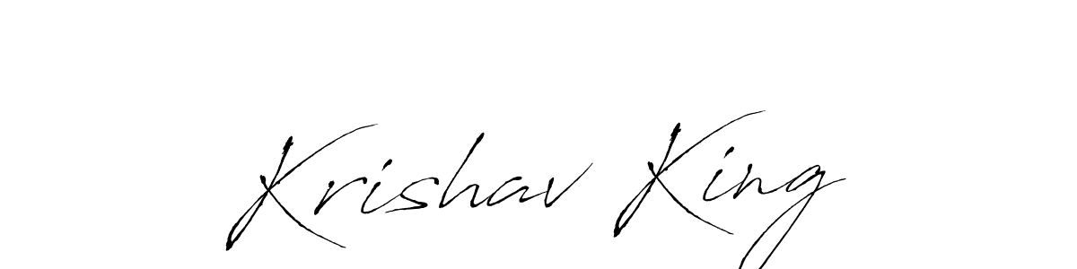 Make a beautiful signature design for name Krishav King. Use this online signature maker to create a handwritten signature for free. Krishav King signature style 6 images and pictures png