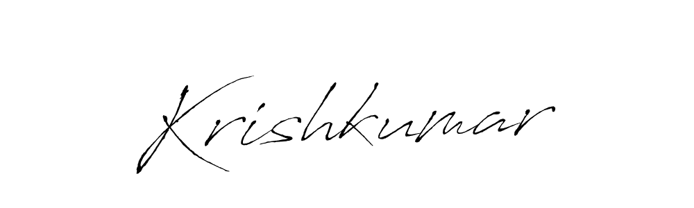 How to Draw Krishkumar signature style? Antro_Vectra is a latest design signature styles for name Krishkumar. Krishkumar signature style 6 images and pictures png