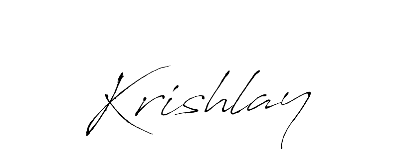 if you are searching for the best signature style for your name Krishlay. so please give up your signature search. here we have designed multiple signature styles  using Antro_Vectra. Krishlay signature style 6 images and pictures png