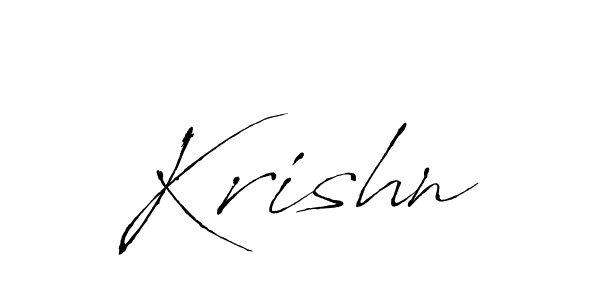 It looks lik you need a new signature style for name Krishn. Design unique handwritten (Antro_Vectra) signature with our free signature maker in just a few clicks. Krishn signature style 6 images and pictures png