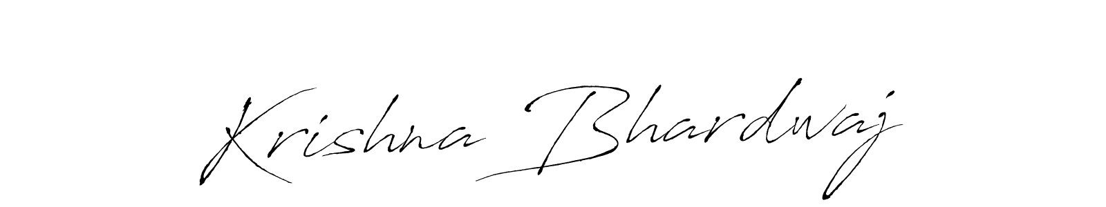 Krishna Bhardwaj stylish signature style. Best Handwritten Sign (Antro_Vectra) for my name. Handwritten Signature Collection Ideas for my name Krishna Bhardwaj. Krishna Bhardwaj signature style 6 images and pictures png