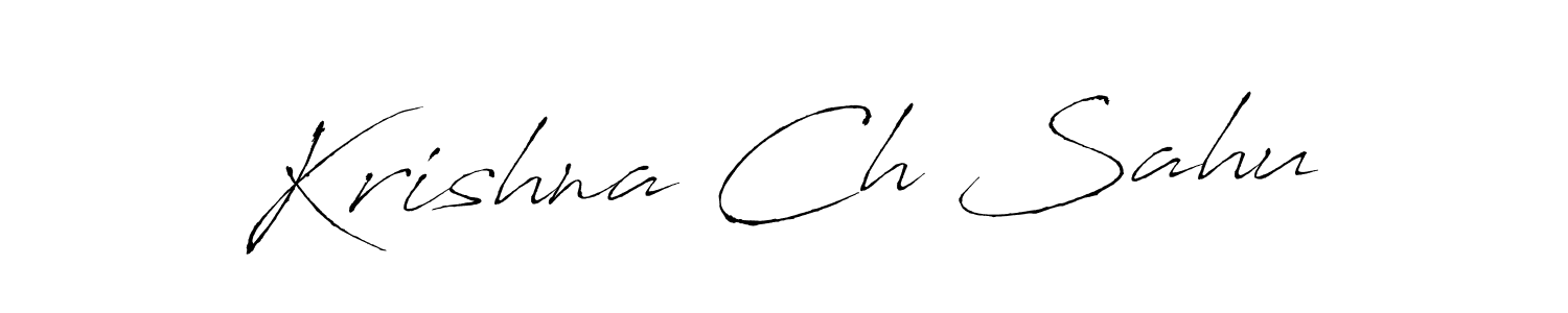 Similarly Antro_Vectra is the best handwritten signature design. Signature creator online .You can use it as an online autograph creator for name Krishna Ch Sahu. Krishna Ch Sahu signature style 6 images and pictures png