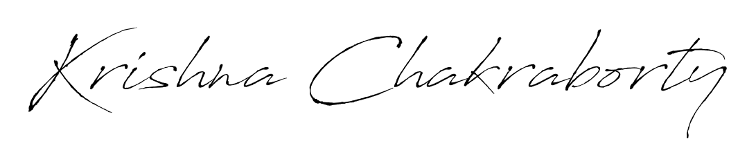 Also You can easily find your signature by using the search form. We will create Krishna Chakraborty name handwritten signature images for you free of cost using Antro_Vectra sign style. Krishna Chakraborty signature style 6 images and pictures png