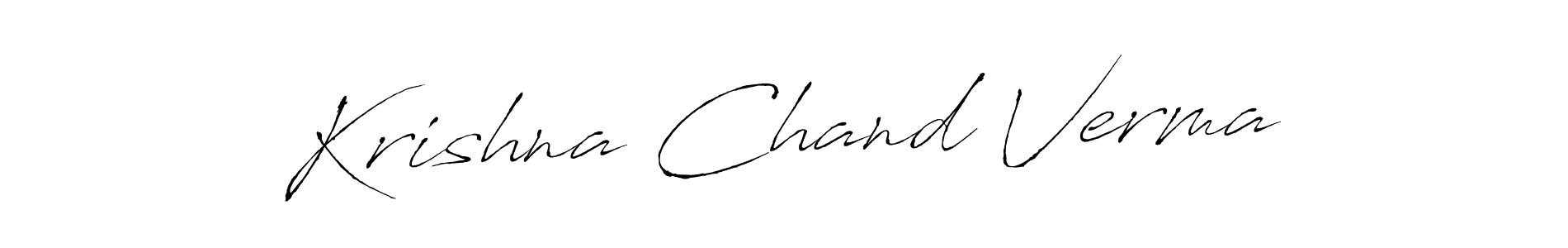 Make a beautiful signature design for name Krishna Chand Verma. Use this online signature maker to create a handwritten signature for free. Krishna Chand Verma signature style 6 images and pictures png