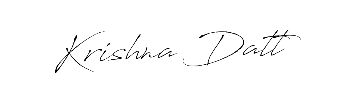 How to make Krishna Datt signature? Antro_Vectra is a professional autograph style. Create handwritten signature for Krishna Datt name. Krishna Datt signature style 6 images and pictures png