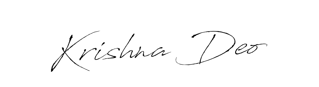 You should practise on your own different ways (Antro_Vectra) to write your name (Krishna Deo) in signature. don't let someone else do it for you. Krishna Deo signature style 6 images and pictures png