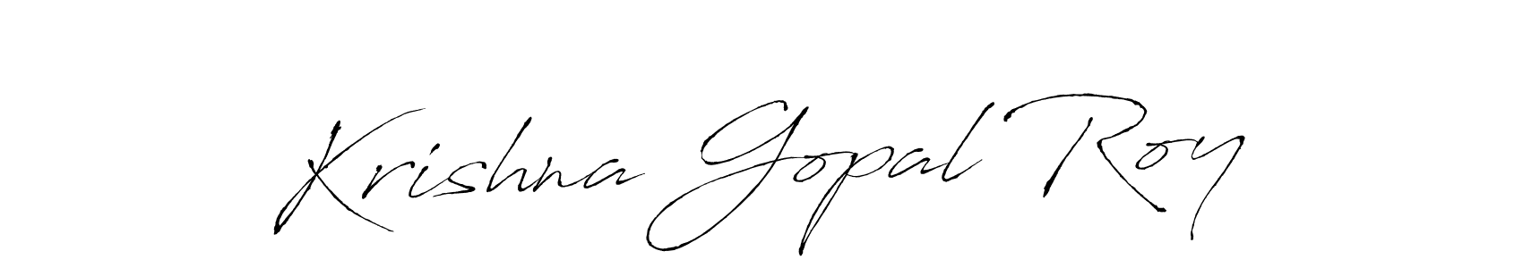 Similarly Antro_Vectra is the best handwritten signature design. Signature creator online .You can use it as an online autograph creator for name Krishna Gopal Roy. Krishna Gopal Roy signature style 6 images and pictures png