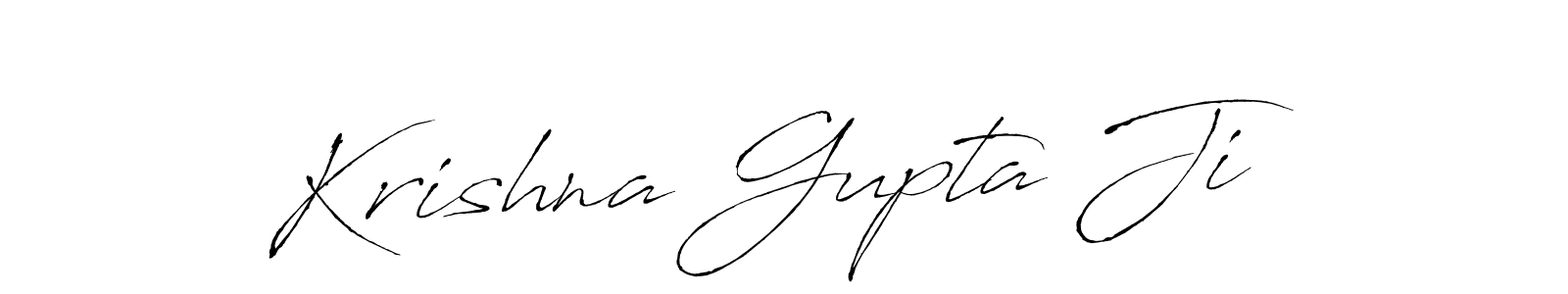 It looks lik you need a new signature style for name Krishna Gupta Ji. Design unique handwritten (Antro_Vectra) signature with our free signature maker in just a few clicks. Krishna Gupta Ji signature style 6 images and pictures png