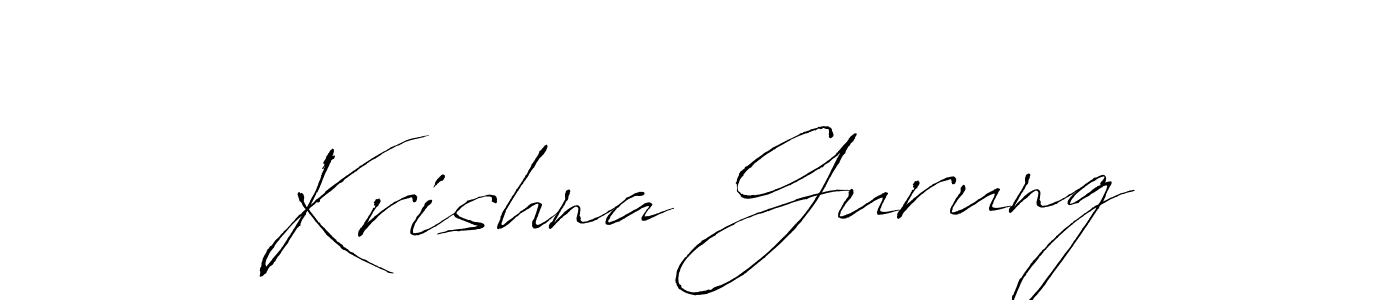 Here are the top 10 professional signature styles for the name Krishna Gurung. These are the best autograph styles you can use for your name. Krishna Gurung signature style 6 images and pictures png