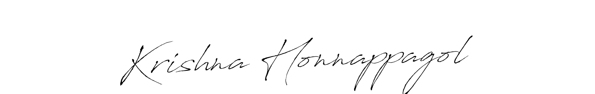 How to make Krishna Honnappagol signature? Antro_Vectra is a professional autograph style. Create handwritten signature for Krishna Honnappagol name. Krishna Honnappagol signature style 6 images and pictures png