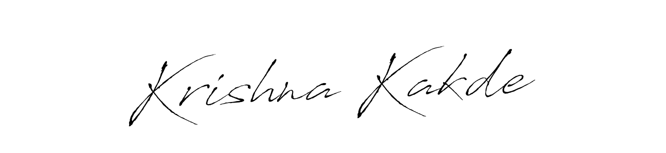 Use a signature maker to create a handwritten signature online. With this signature software, you can design (Antro_Vectra) your own signature for name Krishna Kakde. Krishna Kakde signature style 6 images and pictures png