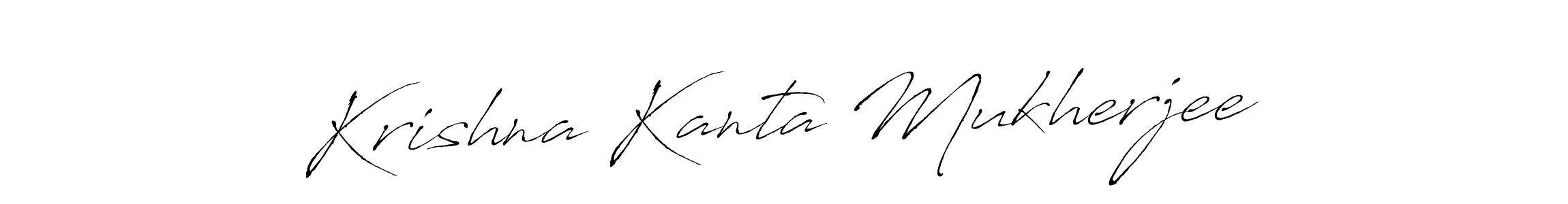 The best way (Antro_Vectra) to make a short signature is to pick only two or three words in your name. The name Krishna Kanta Mukherjee include a total of six letters. For converting this name. Krishna Kanta Mukherjee signature style 6 images and pictures png