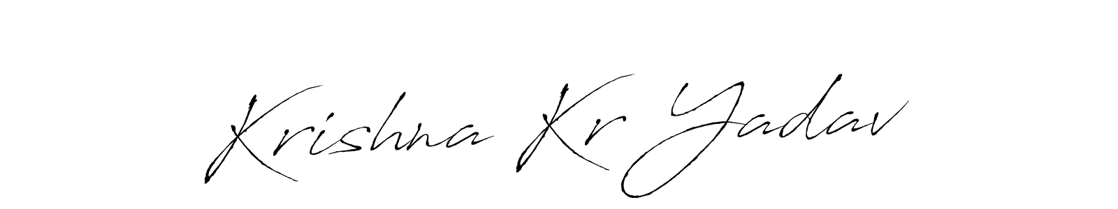 Make a beautiful signature design for name Krishna Kr Yadav. Use this online signature maker to create a handwritten signature for free. Krishna Kr Yadav signature style 6 images and pictures png