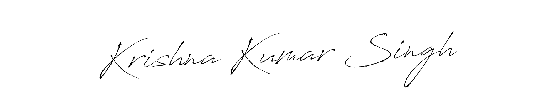 Similarly Antro_Vectra is the best handwritten signature design. Signature creator online .You can use it as an online autograph creator for name Krishna Kumar Singh. Krishna Kumar Singh signature style 6 images and pictures png